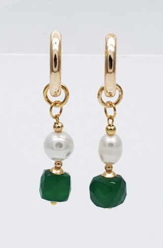 91001089 Серьги SELENA PEARLS