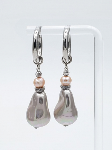 91001419 Серьги Selena Pearls