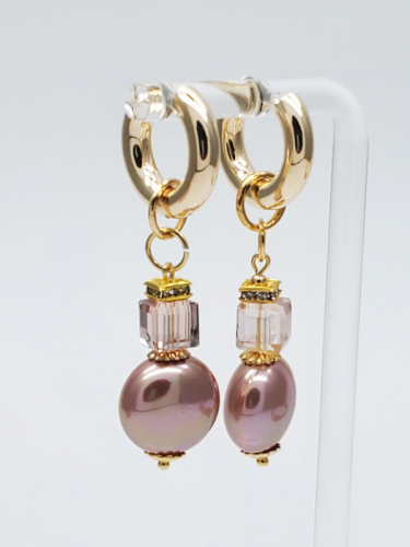 91002036 Серьги Selena Pearls