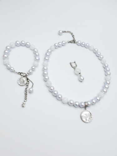 91002039 Колье Selena Pearls