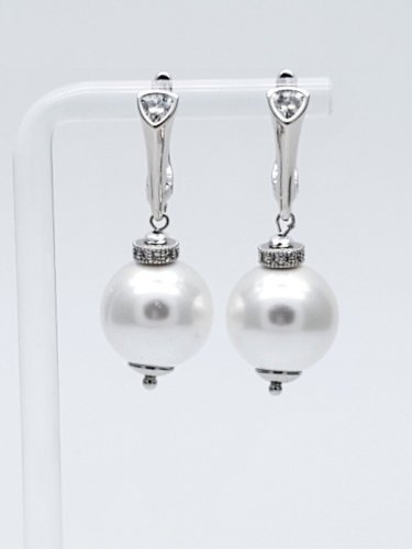 91002043 Серьги Selena Pearls