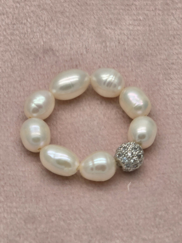 91003234 Кольцо Selena Pearls