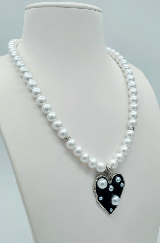 91001086 Колье SELENA PEARLS