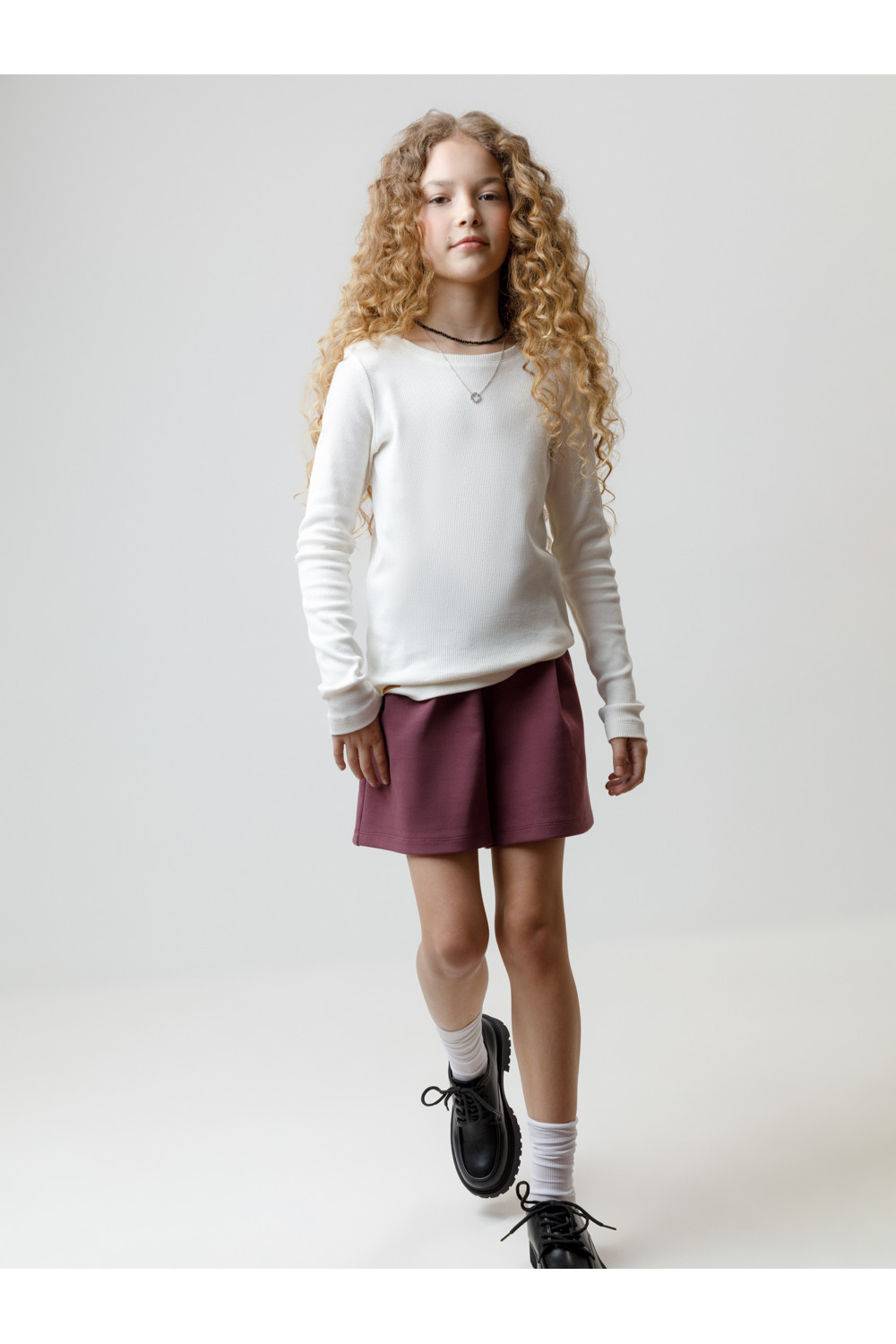 Crockid Шорты КР 400877 бордовый 1411 к653 Crockid