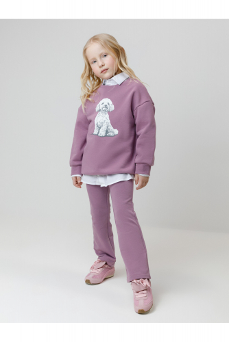 Crockid Брюки КР 400871 лиловый 3220 к649 Crockid