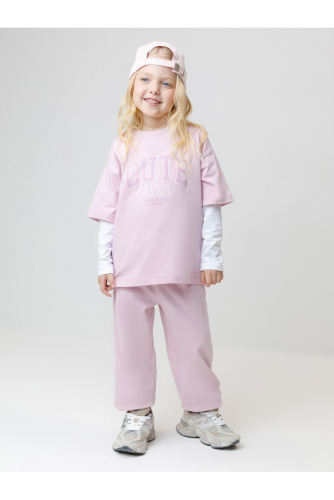 Crockid Брюки КР 400848 сиреневый 3206 к645 Crockid