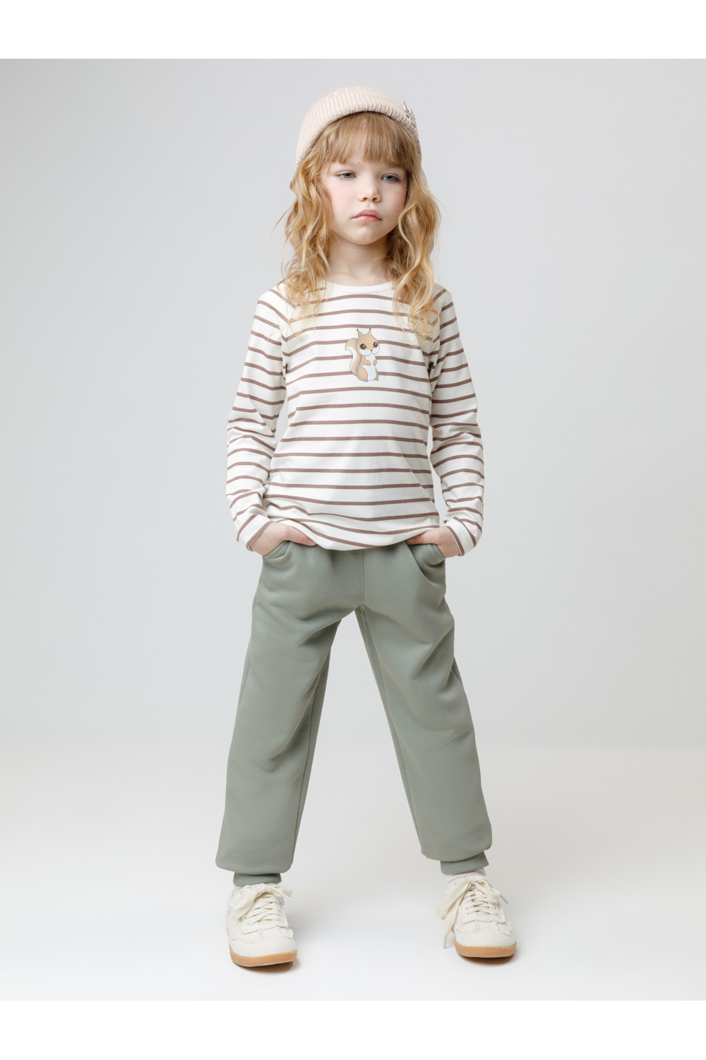 Crockid Брюки КР 400731 хаки 6206 к663 Crockid