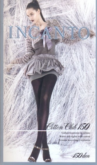 Колготки теплые, Incanto, Cotton Clab 150 XL-XXL оптом