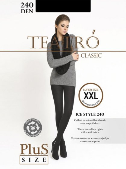 Колготки теплые, Teatro, Ice Style 240 maxi оптом