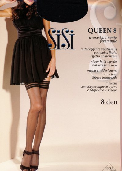Чулки классические, SiSi, Queen 8 оптом