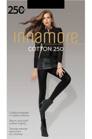 Колготки теплые, Innamore, Cotton 250 XL-XXL оптом