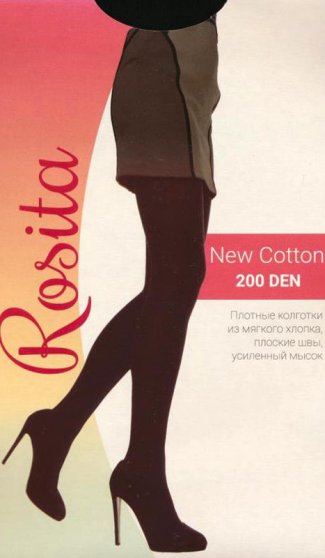Колготки теплые, Rosita, Cotton 200 оптом