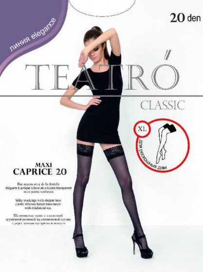 Чулки классические, Teatro, Caprice 20 XL aut. оптом