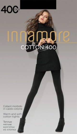 Колготки теплые, Innamore, Cotton 400 XL-XXL оптом