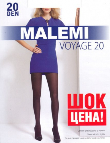 Колготки классические, Malemi, Voyage 20 оптом