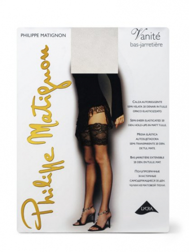 Чулки классические, Philippe Mantignon, Vanite bas-jarretiere оптом