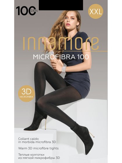 Колготки теплые, Innamore, Microfibra 100 XXL оптом