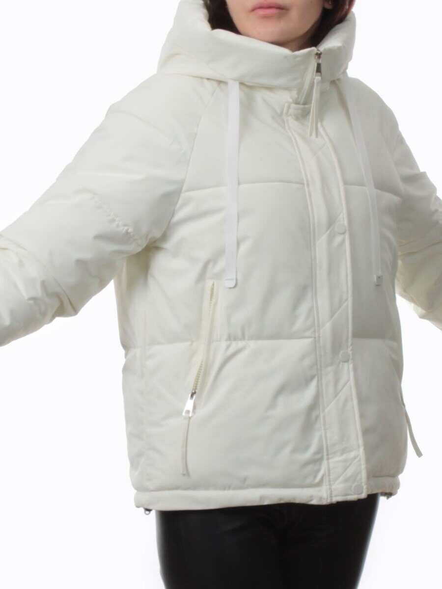 A2303 MILK Куртка зимняя женская (150 гр. холлофайбер)