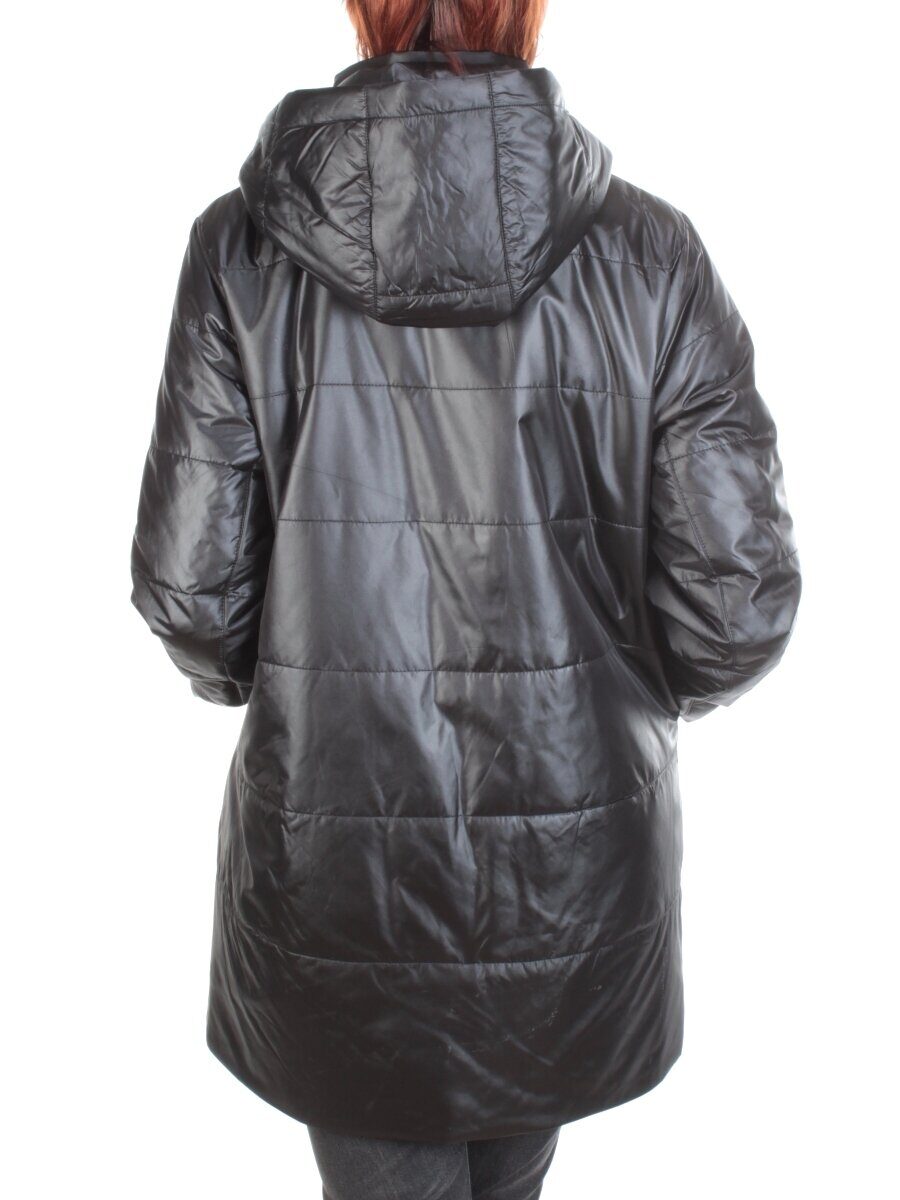 22-305 BLACK Куртка демисезонная женская AKiDSEFRS (100 гр.синтепона)