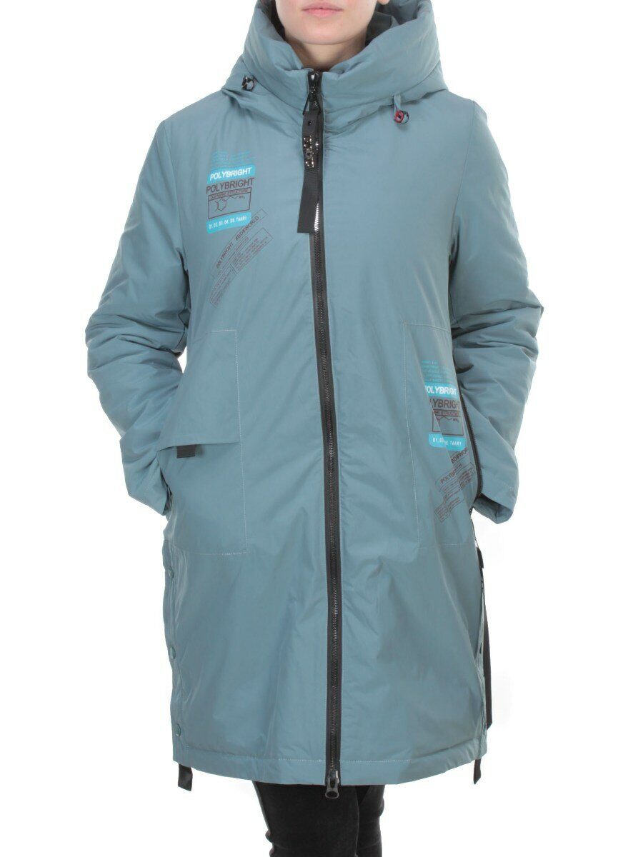 101-1 MENTHOL Пальто демисезонное женское FAMILY (100 гр. синтепон)