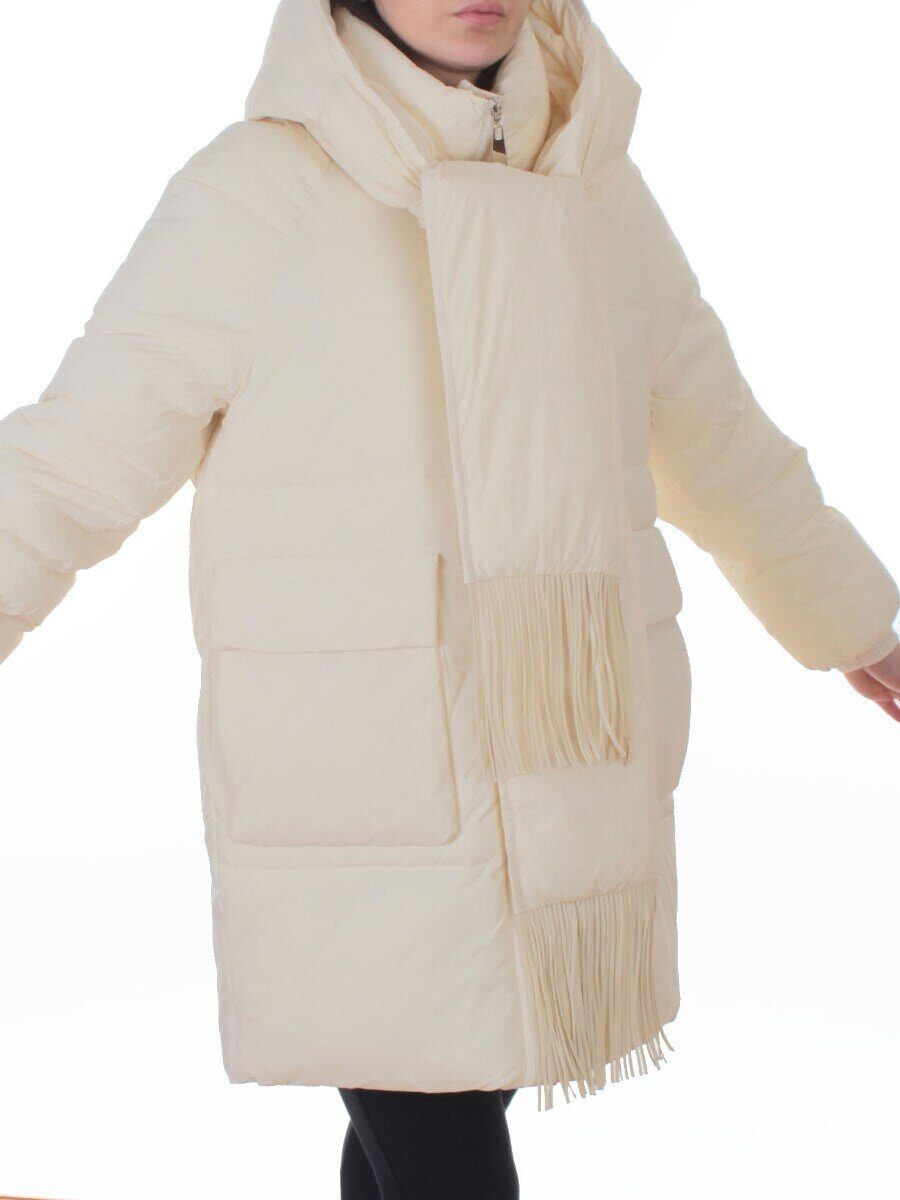 H781 MILK Куртка зимняя женская (200 гр. холлофайбер)