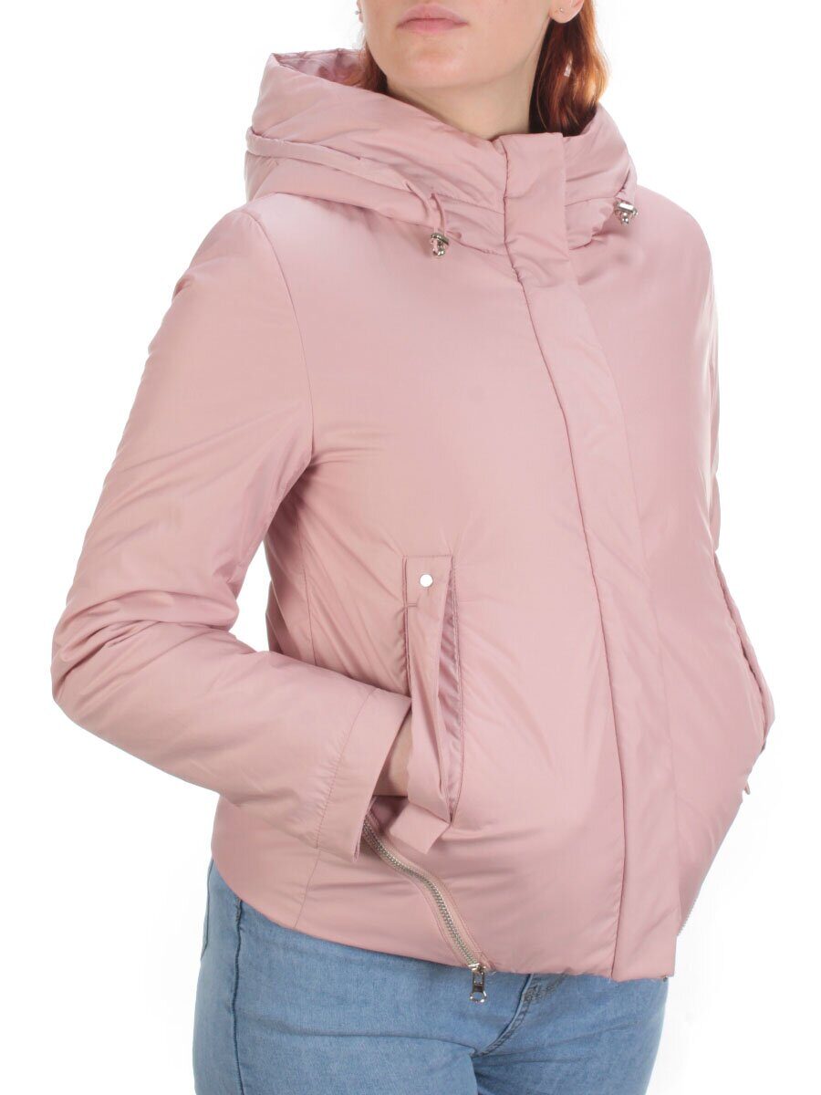 GWC21031P PINK Куртка демисезонная женская (100 гр. синтепон) PURELIFE