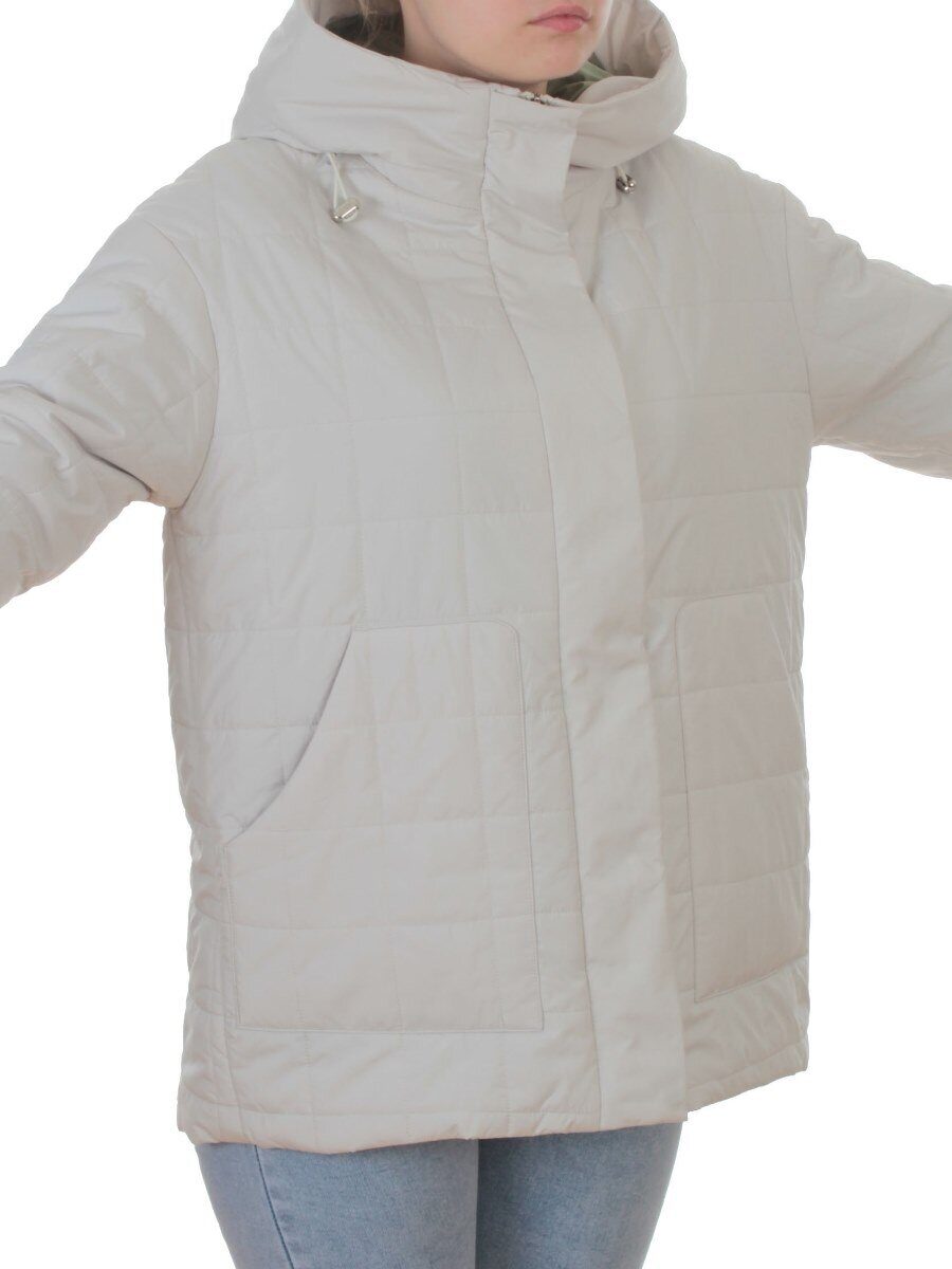 9607 MILK Куртка стеганная демисезонная женская (100 гр. холлофайбер)