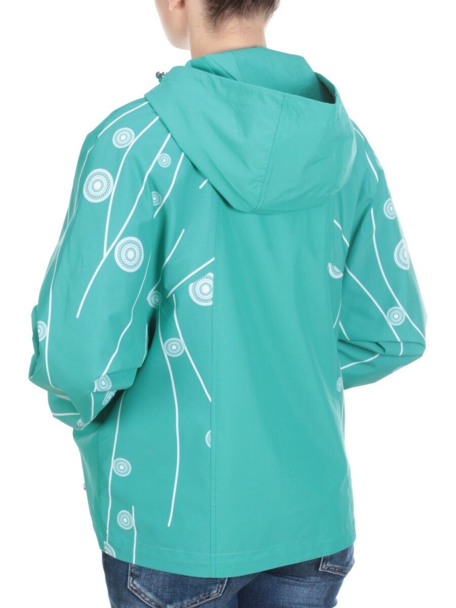 F2088 GREEN Ветровка женская MARIA (65%хлопок 35% полиэстер)
