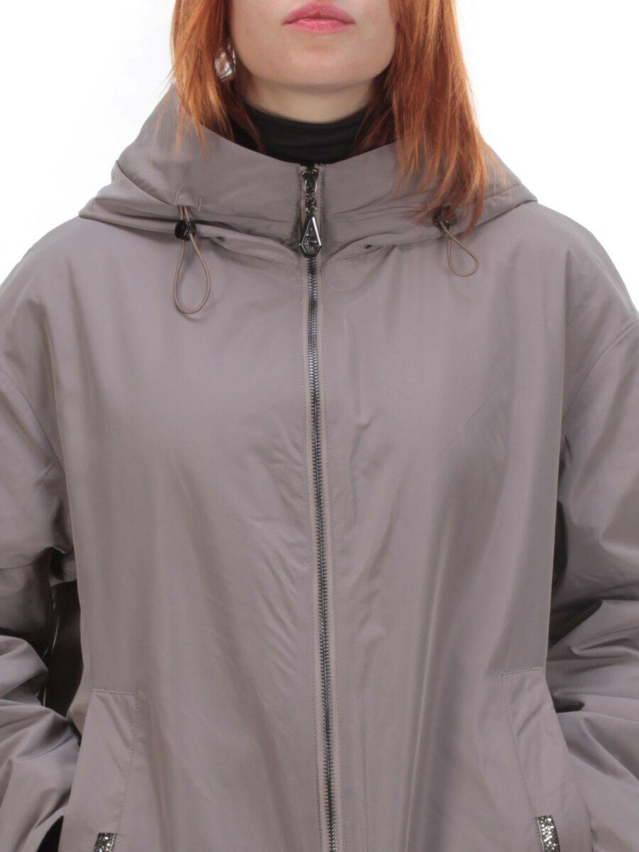 2122 BEIGE Куртка демисезонная женская Parten (50 гр. синтепон)