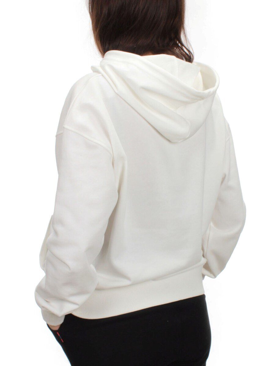 A-02 WHITE Худи женское (85% хлопок, 15% полиэстер)