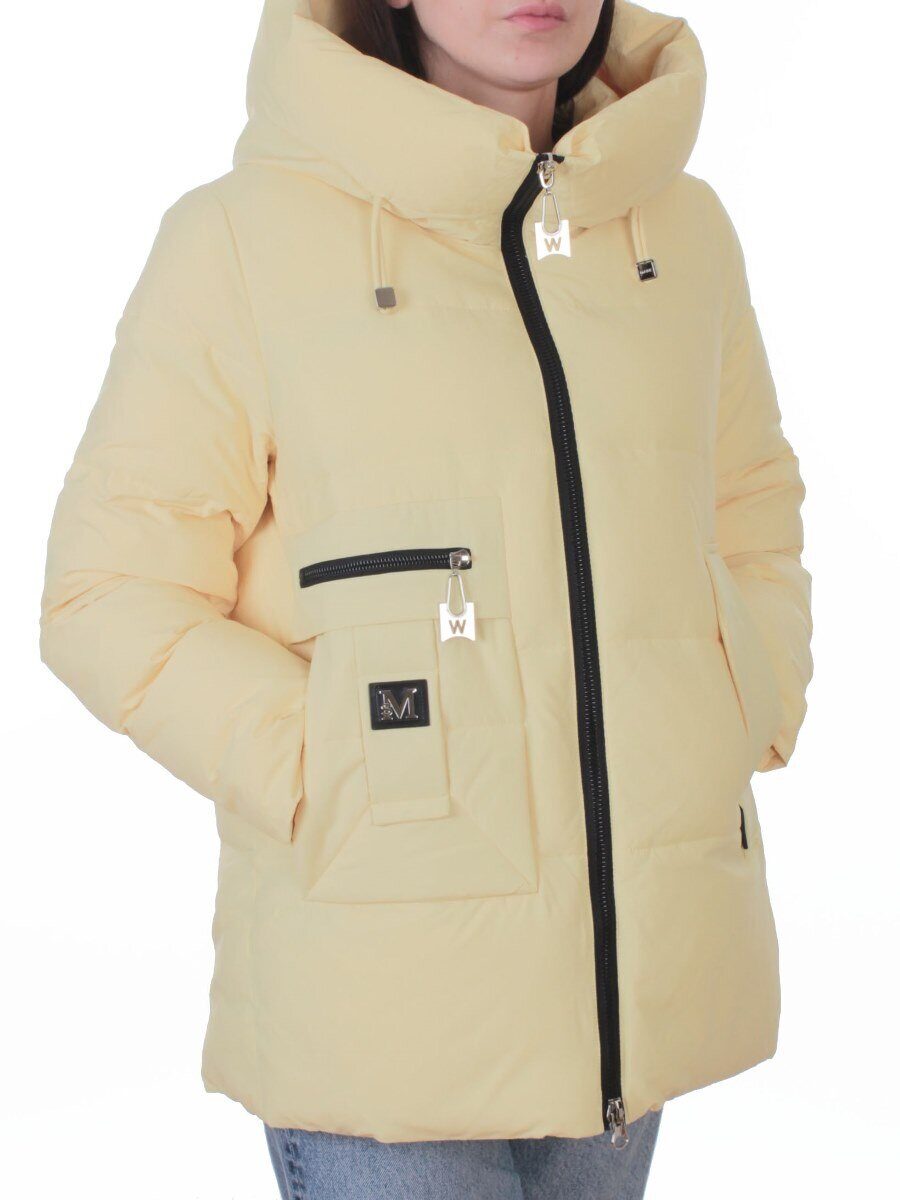 M-M07 YELLOW Куртка зимняя женская (150 гр. холлофайбер)