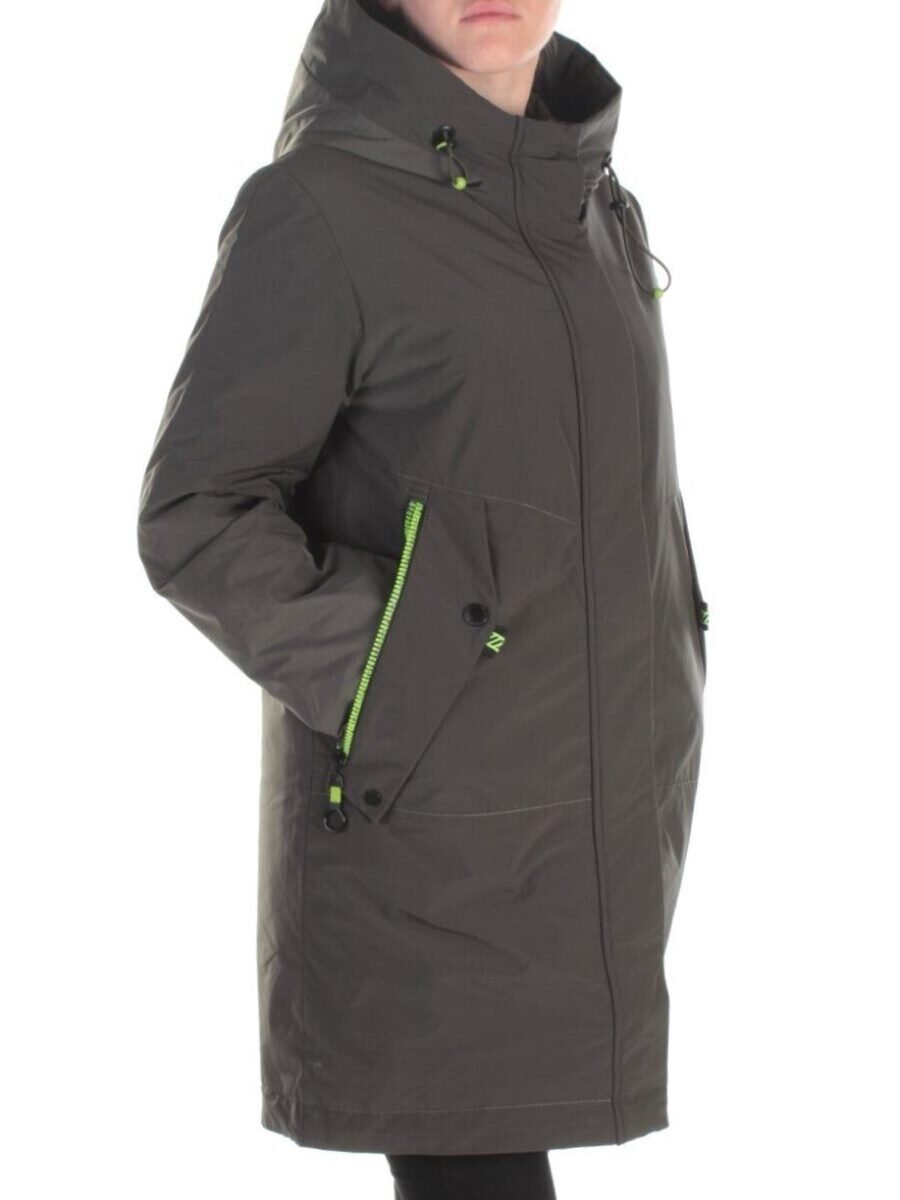 0829 KHAKI Куртка демисезонная женская RikA (150 гр.синтепона)