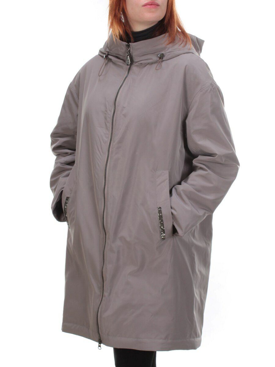 2122 BEIGE Куртка демисезонная женская Parten (50 гр. синтепон)