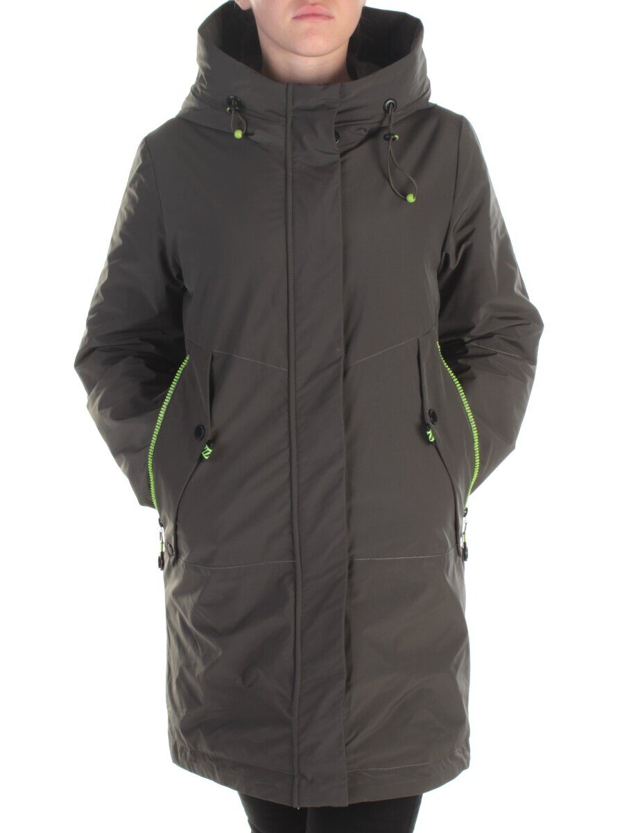 0829 KHAKI Куртка демисезонная женская RikA (150 гр.синтепона)