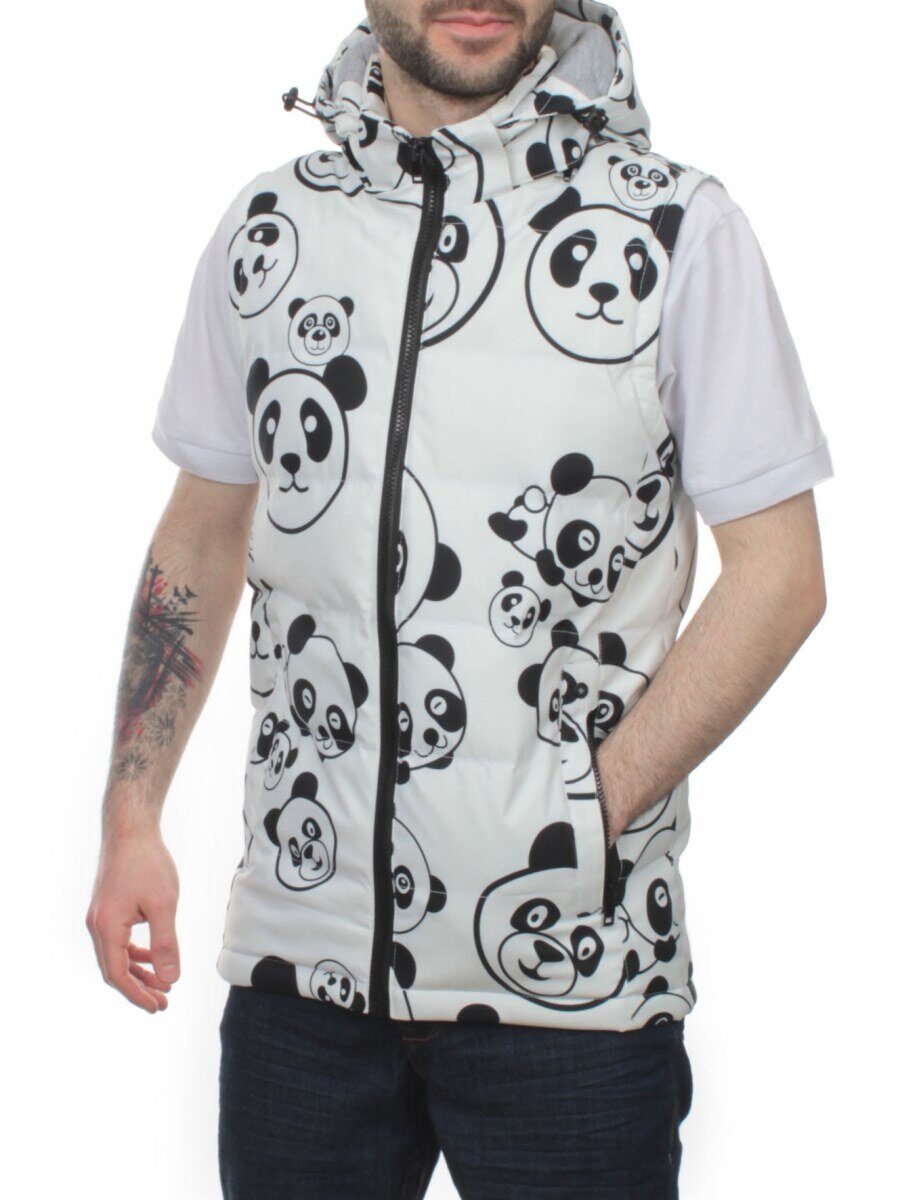 2120 WHITE Жилет мужской (100 гр. синтепон)