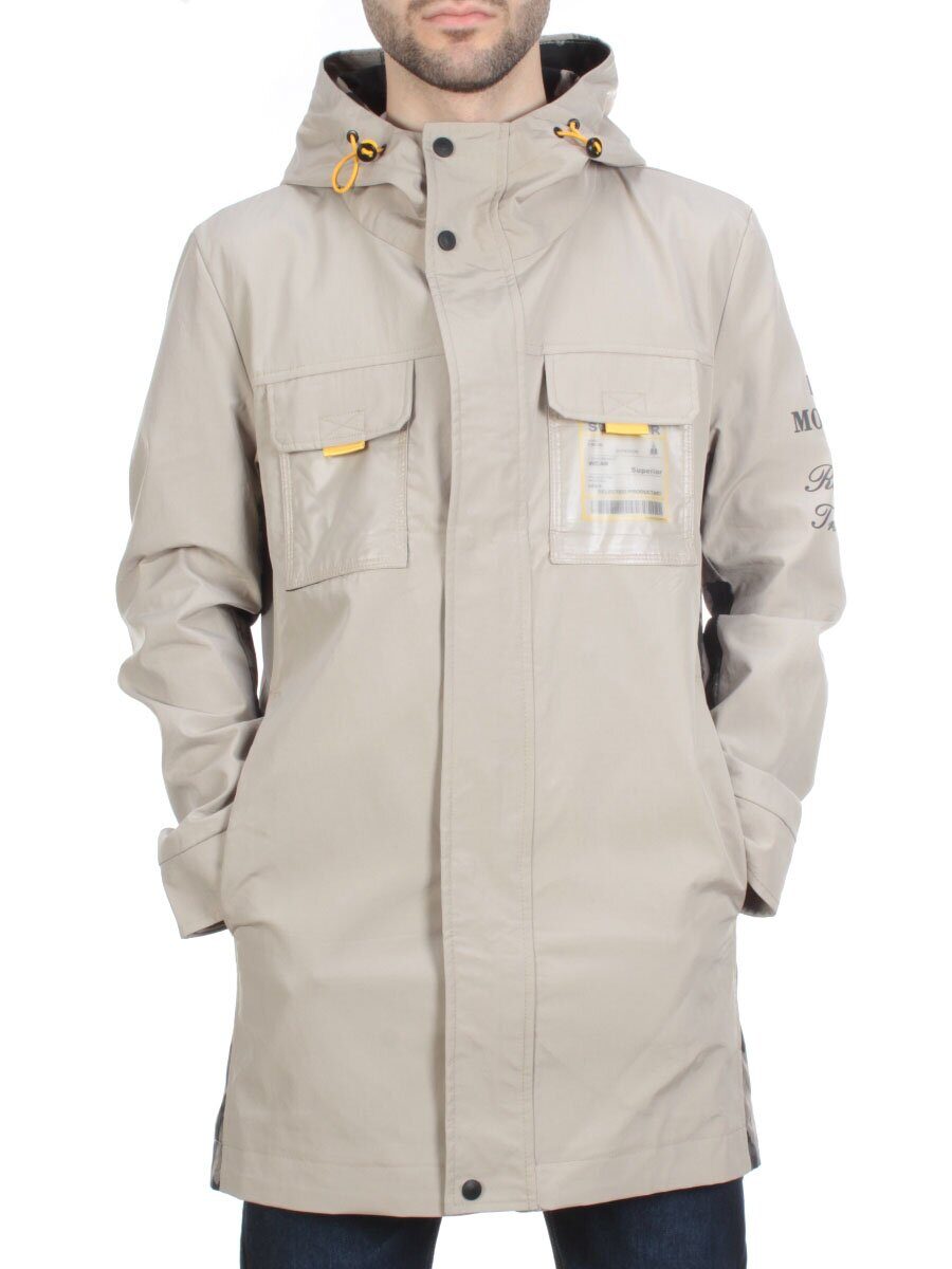 A10 BEIGE Куртка мужская демисезонная FASHION (100% полиэстер)