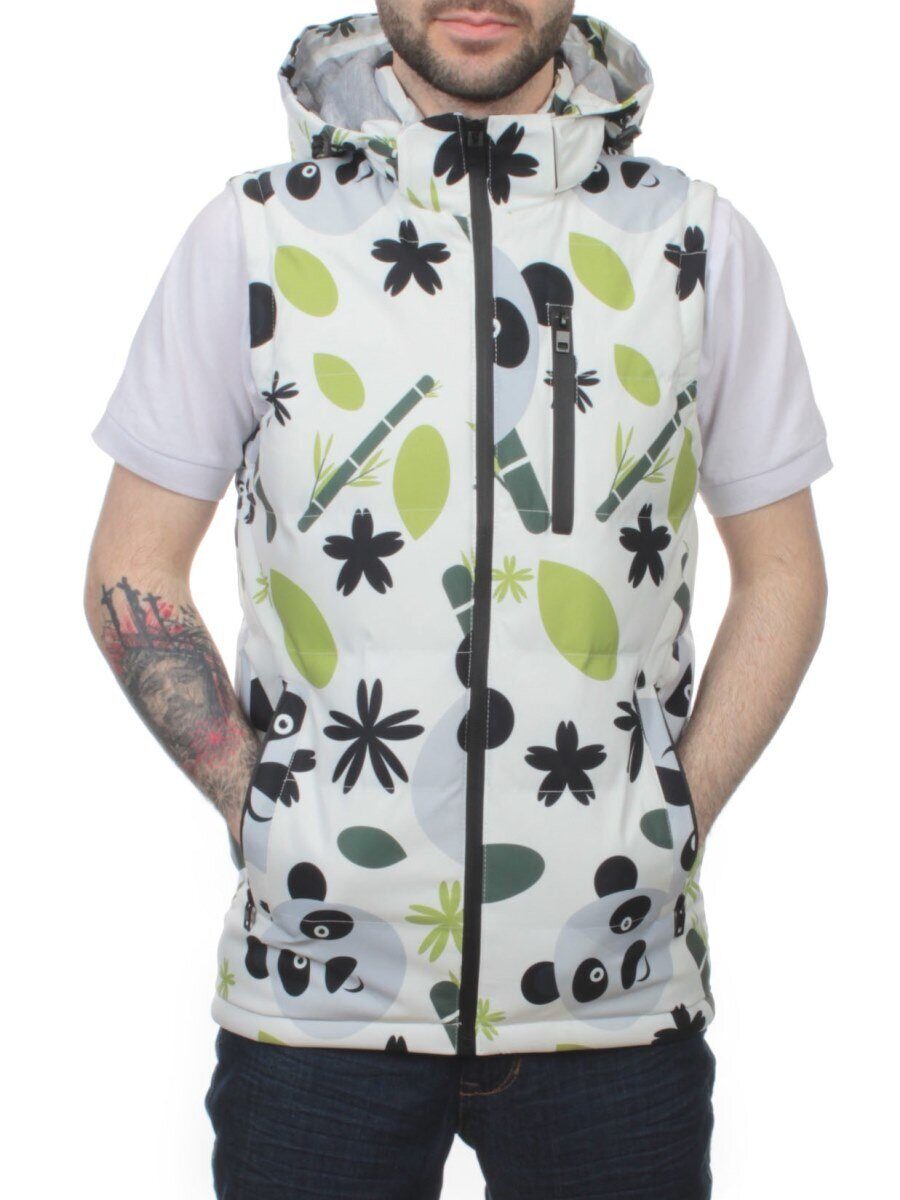 2119 WHITE Жилет мужской (100 гр. синтепон)