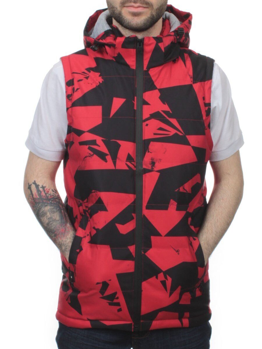 2122 RED Жилет мужской (100 гр. синтепон)