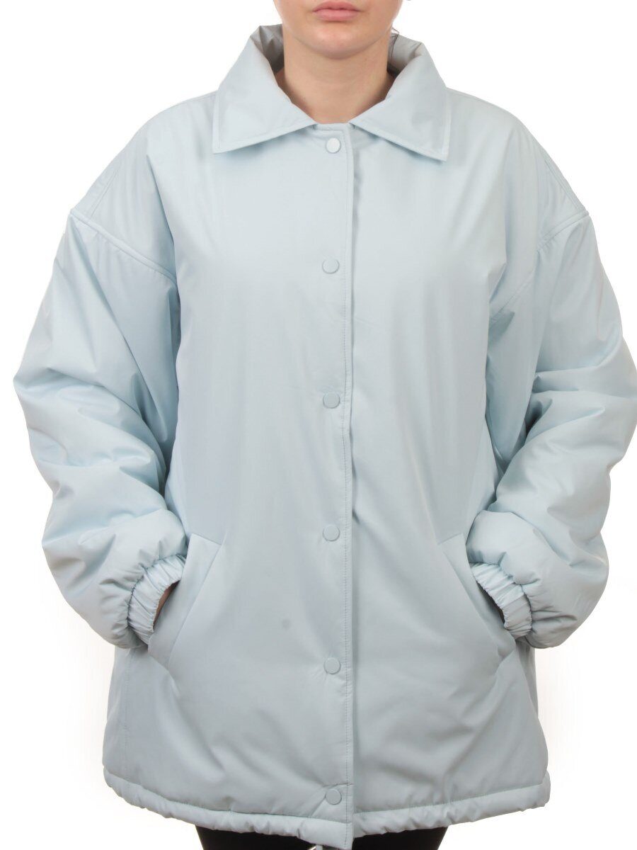 H24-216 LT. BLUE Куртка демисезонная женская (100 гр. синтепон)