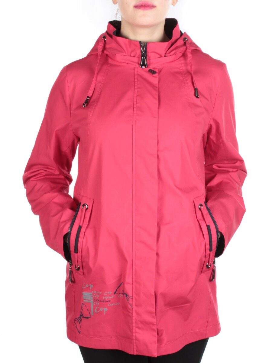 F654 CRIMSON Ветровка женская CO-COCOPINE (85% хлопок, 15% полиэстер)