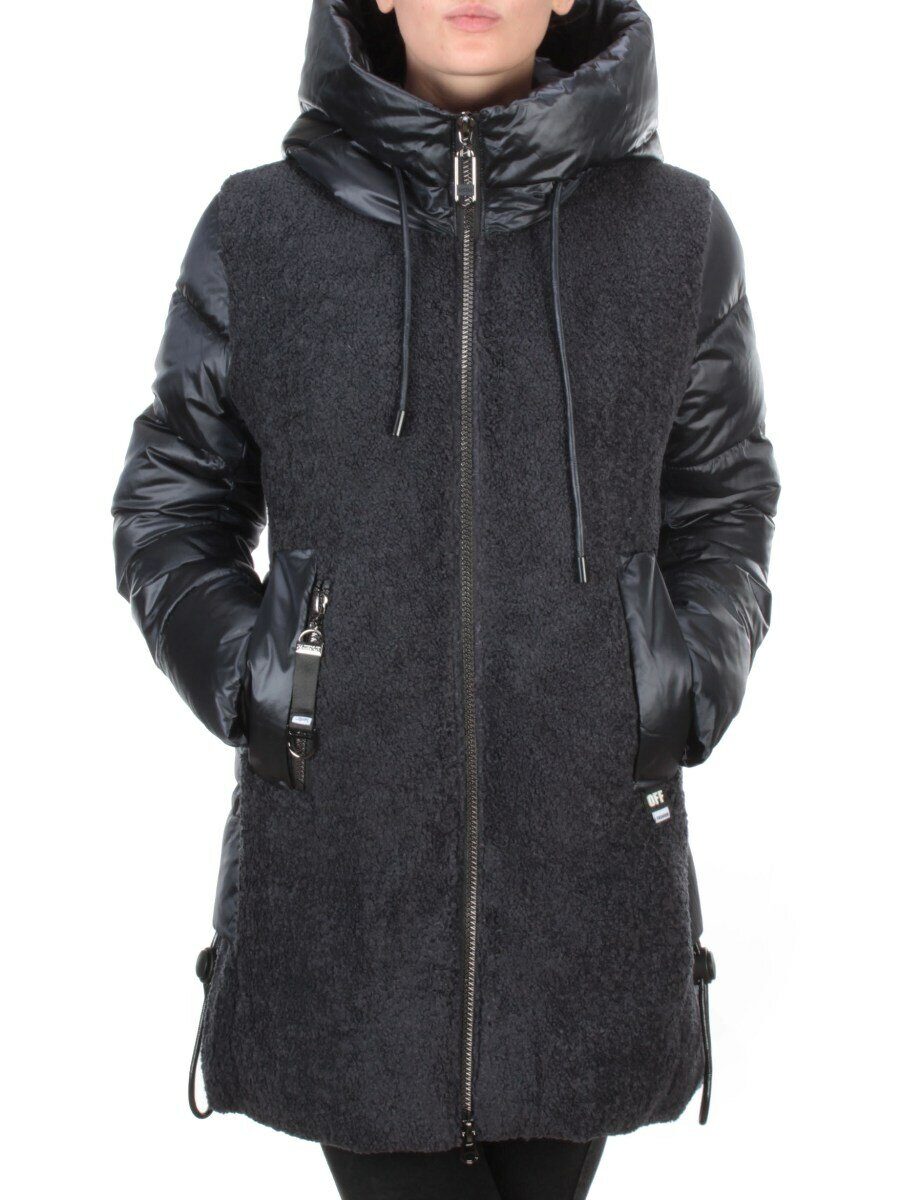 D6816 INK BLUE Куртка зимняя женская KARERSITER (200 гр. холлофайбера)