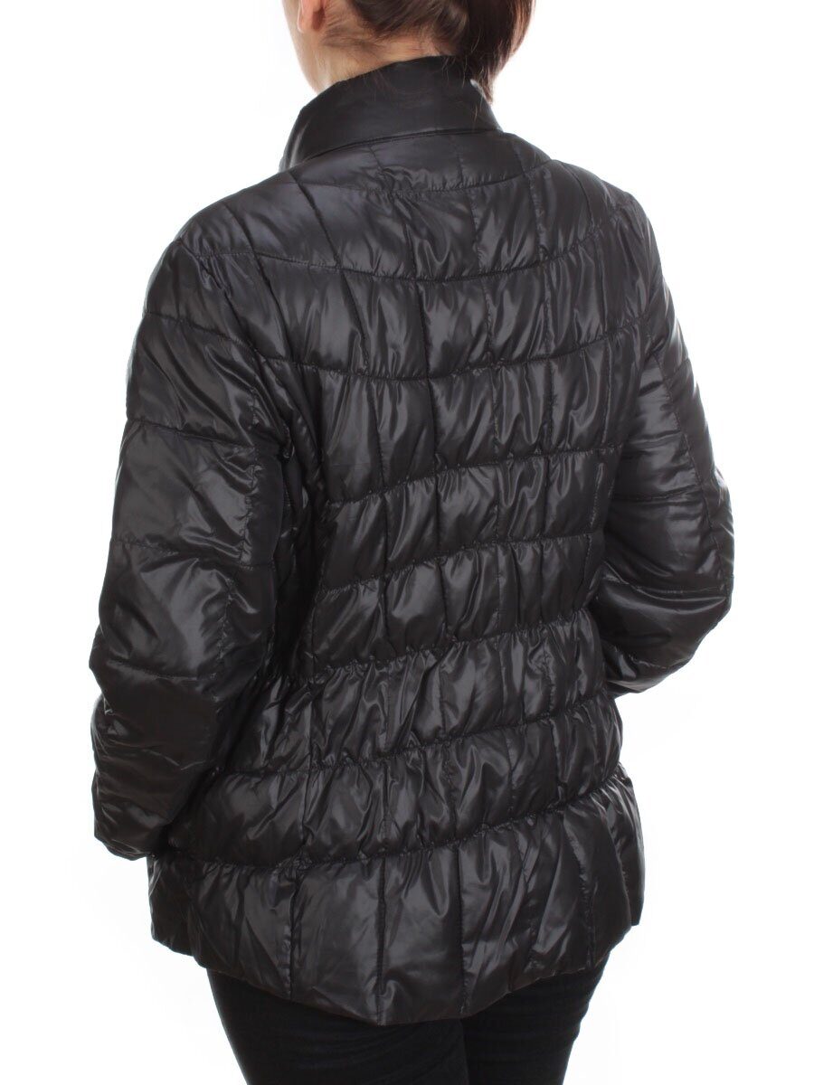 B-32 BLACK Куртка демисезонная женская NO NAME (50 гр. синтепон)