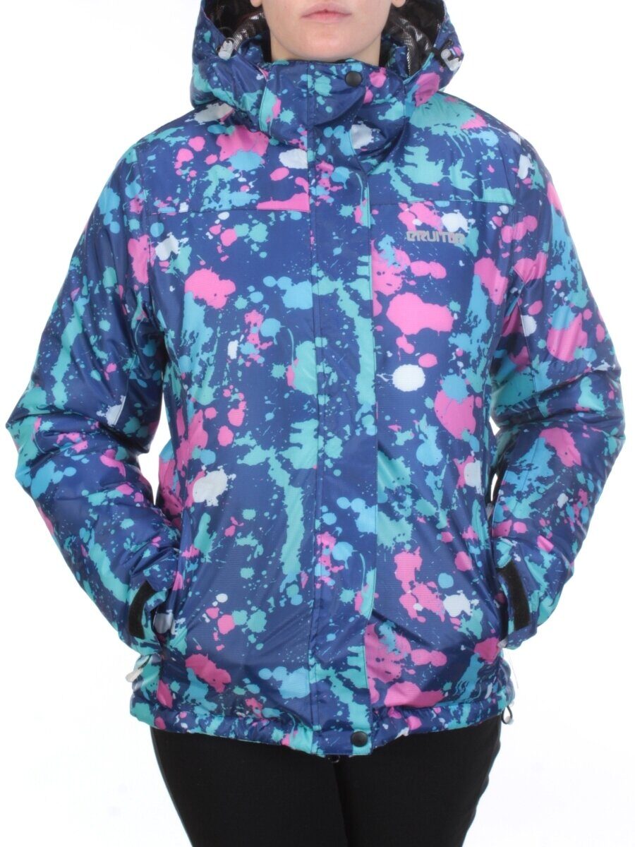 W1608-2 BLUE PRINT Куртка горнолыжная женская ERUITOR (100 гр. холлофайбера)