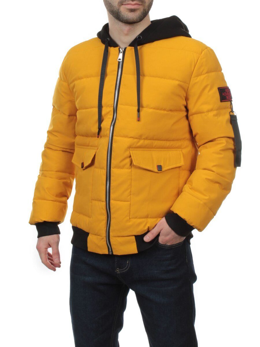 2172 YELLOW Куртка мужская зимняя облегченная (150 гр. холлофайбер)