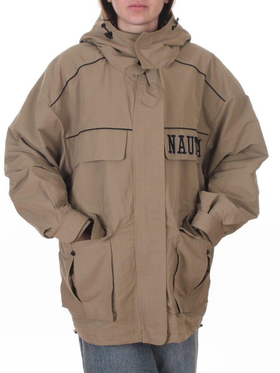 3101 DK. BEIGE Куртка демисезонная женская (100 гр. холлофайбер)