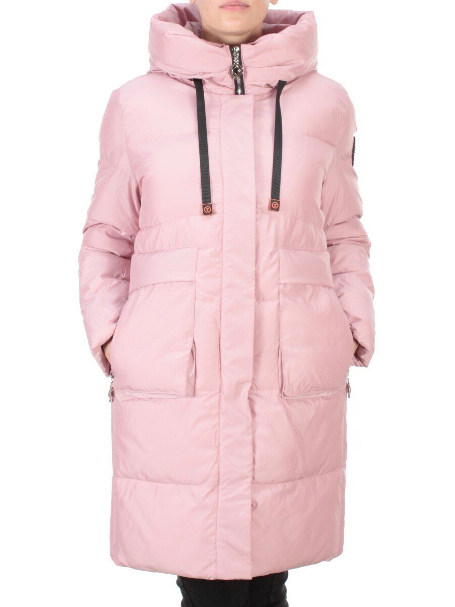 8966 PINK Пальто зимнее женское CLOUD LAG CAT (200 гр. холлофайбер)