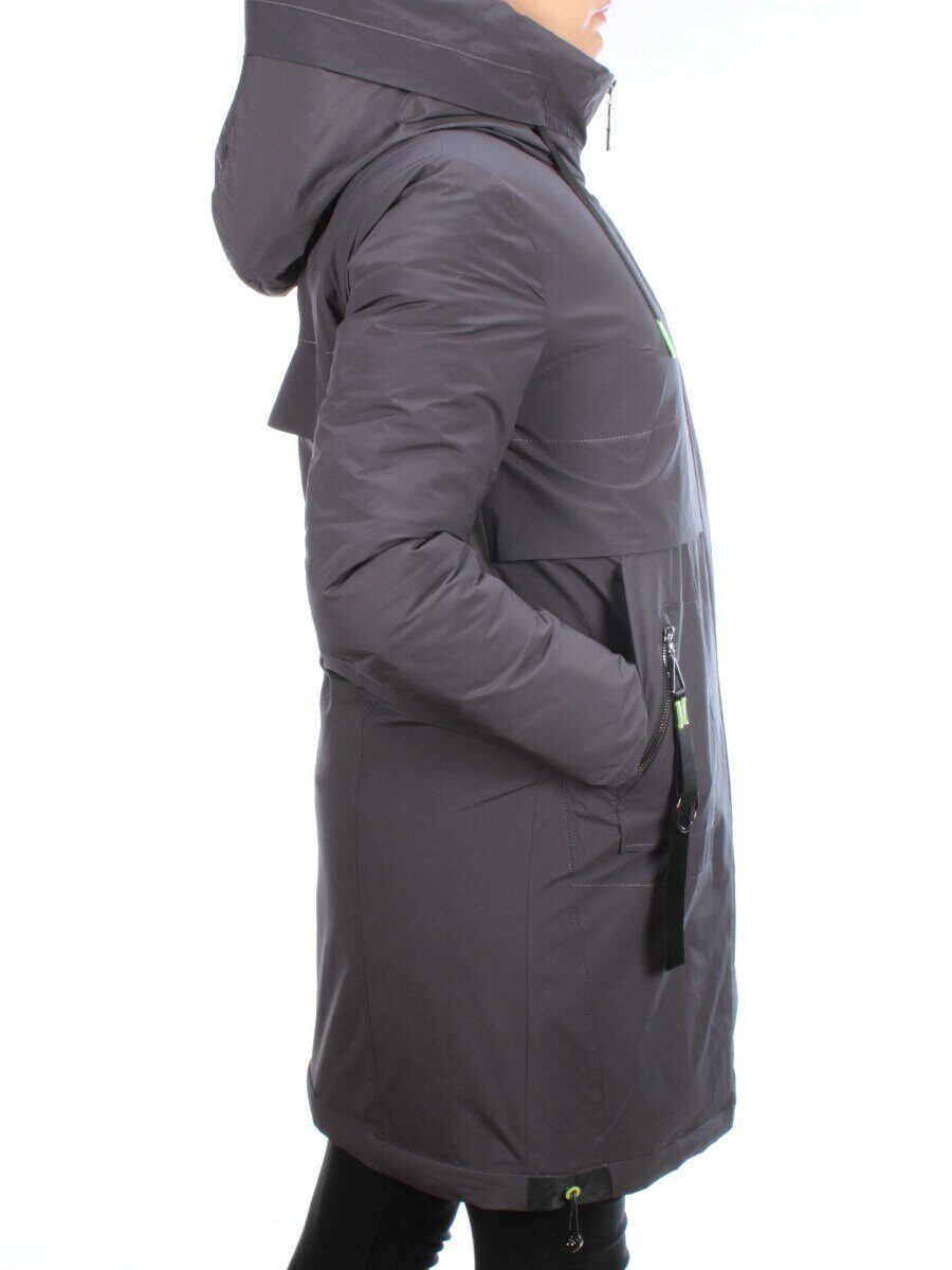 21-963 DK. GRAY Куртка зимняя женская (200 гр. холлофайбер)