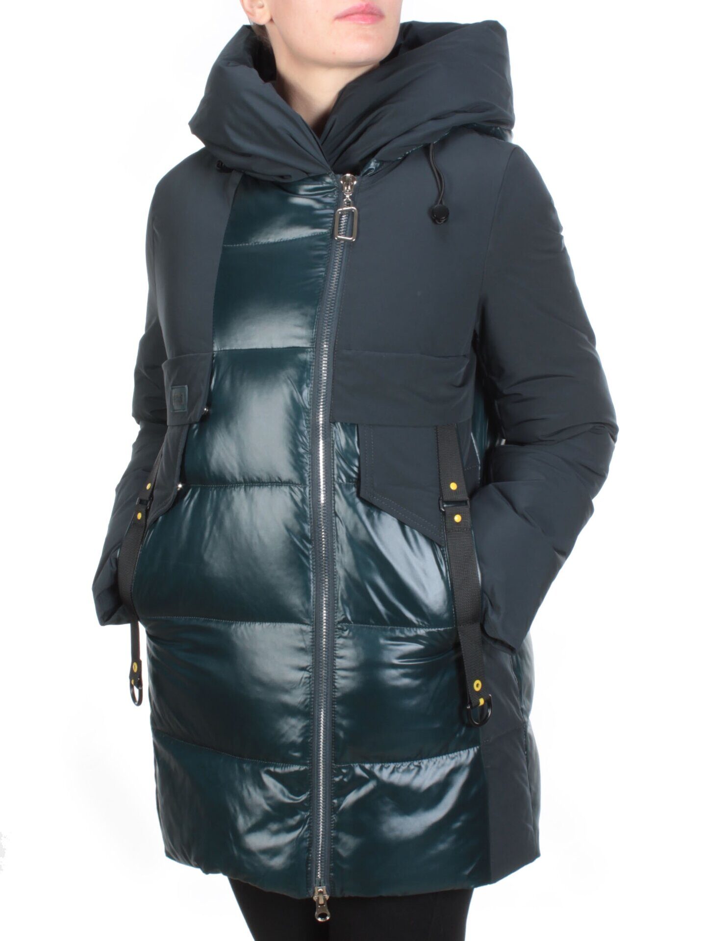 YM2115 AQUAMARINE Куртка зимняя женская MAYYIYA (200 гр. холлофайбера)