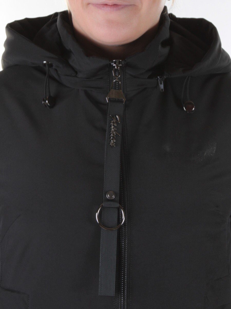 21-68 BLACK Куртка демисезонная женская AiKESDFRS