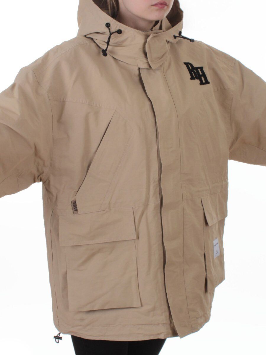 3097 BEIGE Куртка демисезонная женская (100 гр. холлофайбер)